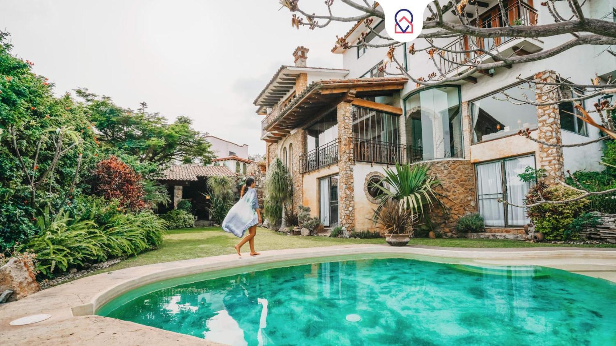 Casa Estilo Toscano Con Alberca Villa Cuernavaca Luaran gambar